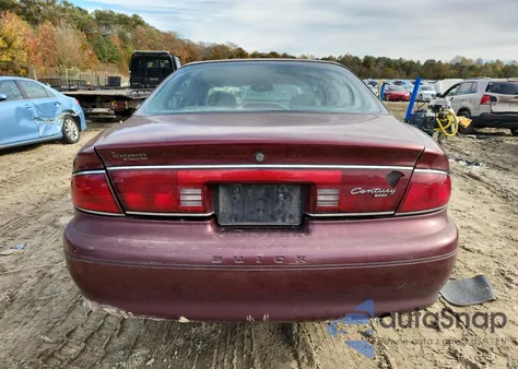 2000 Buick Century Limited z USA, uszkodzony, nr VIN 2G4WY55J7Y1200922